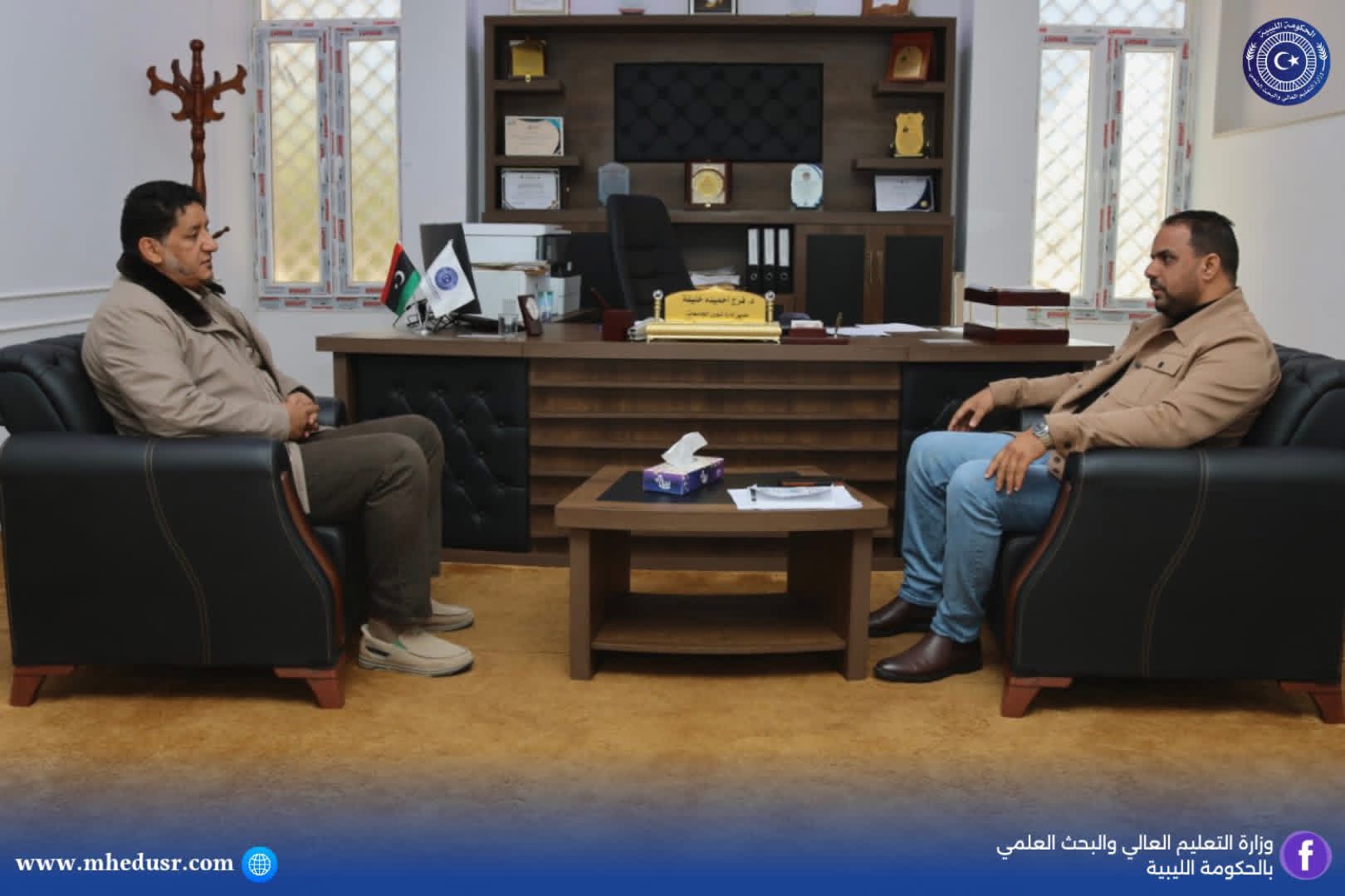جامعة الكفرة تبحث استحداث أقسام علمية جديدة